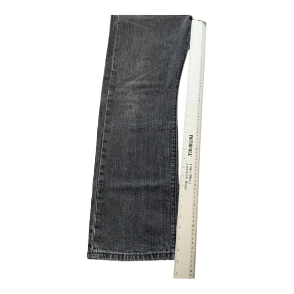 Levi’s 501 Men’s W34 L29 Grey Straight Leg - Picture 5 of 6